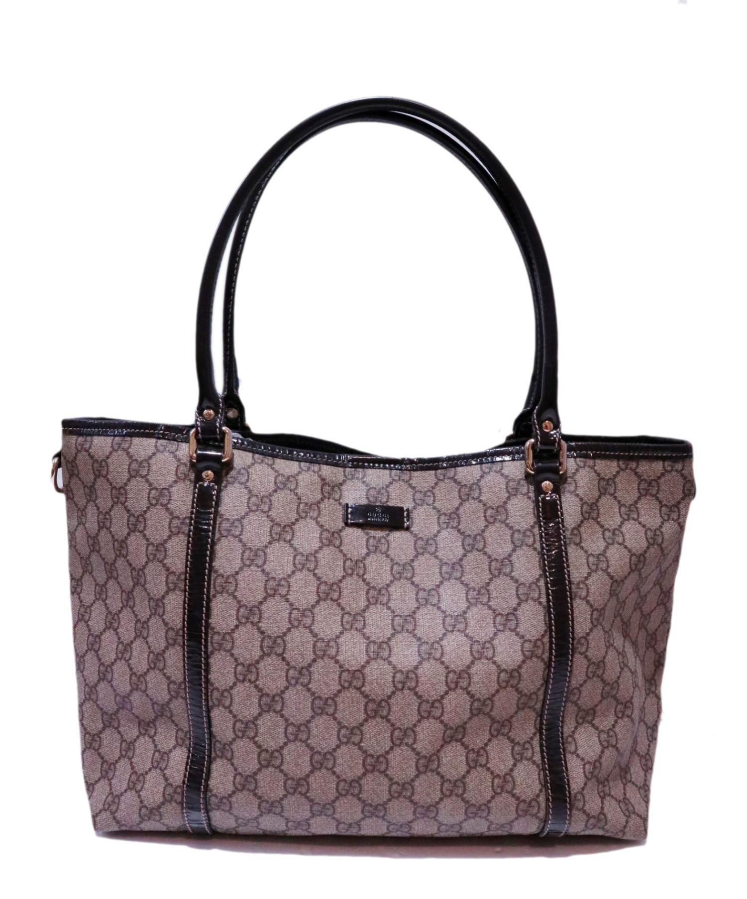 中古・古着通販】GUCCI (グッチ) GGプラストートバッグ ベージュ GG 