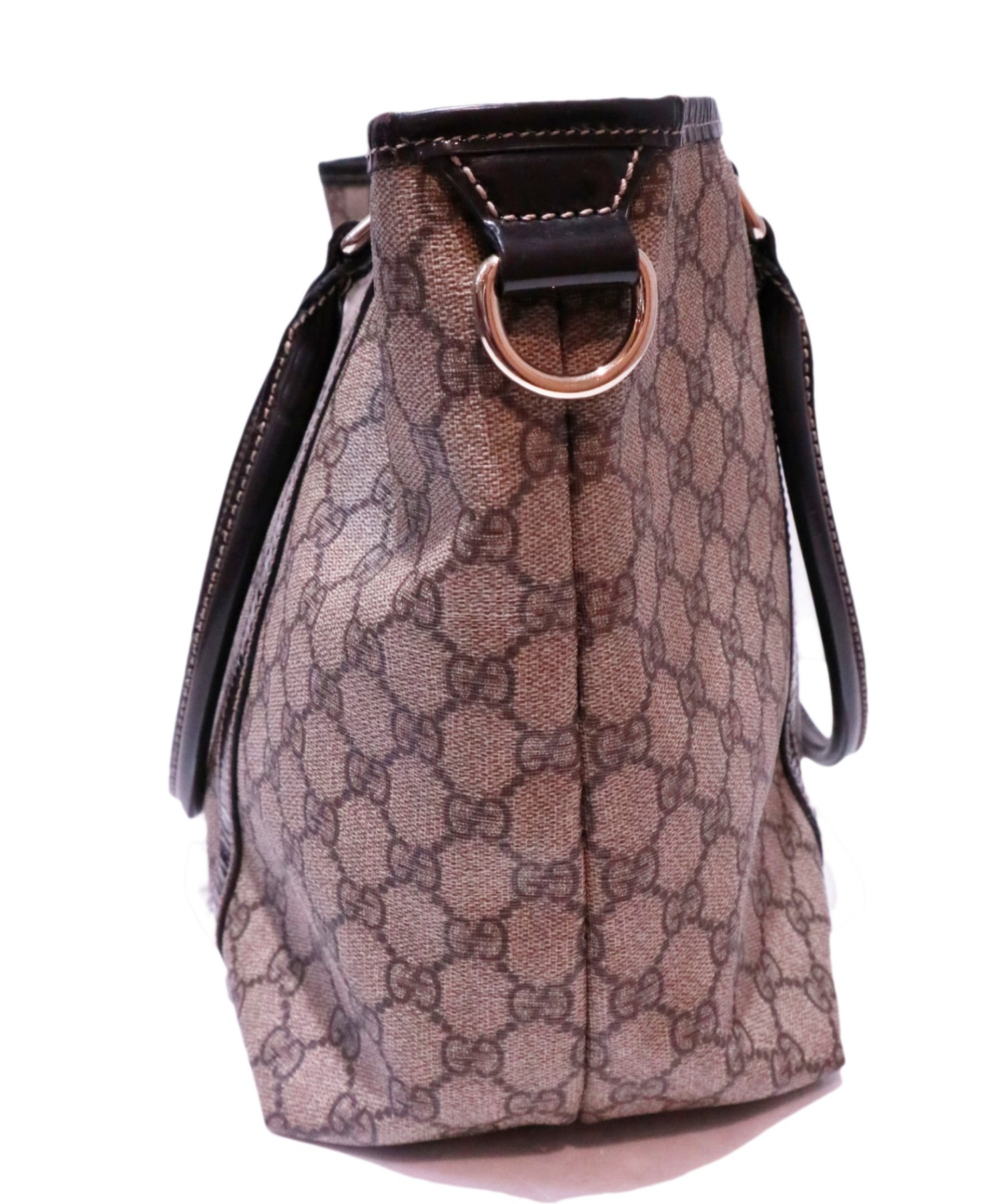 中古・古着通販】GUCCI (グッチ) GGプラストートバッグ ベージュ GG 