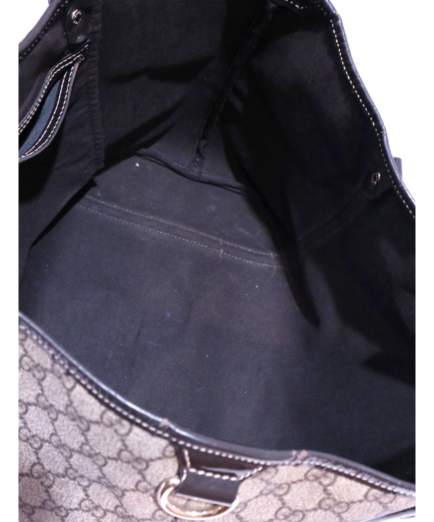 中古・古着通販】GUCCI (グッチ) GGプラストートバッグ ベージュ GG 