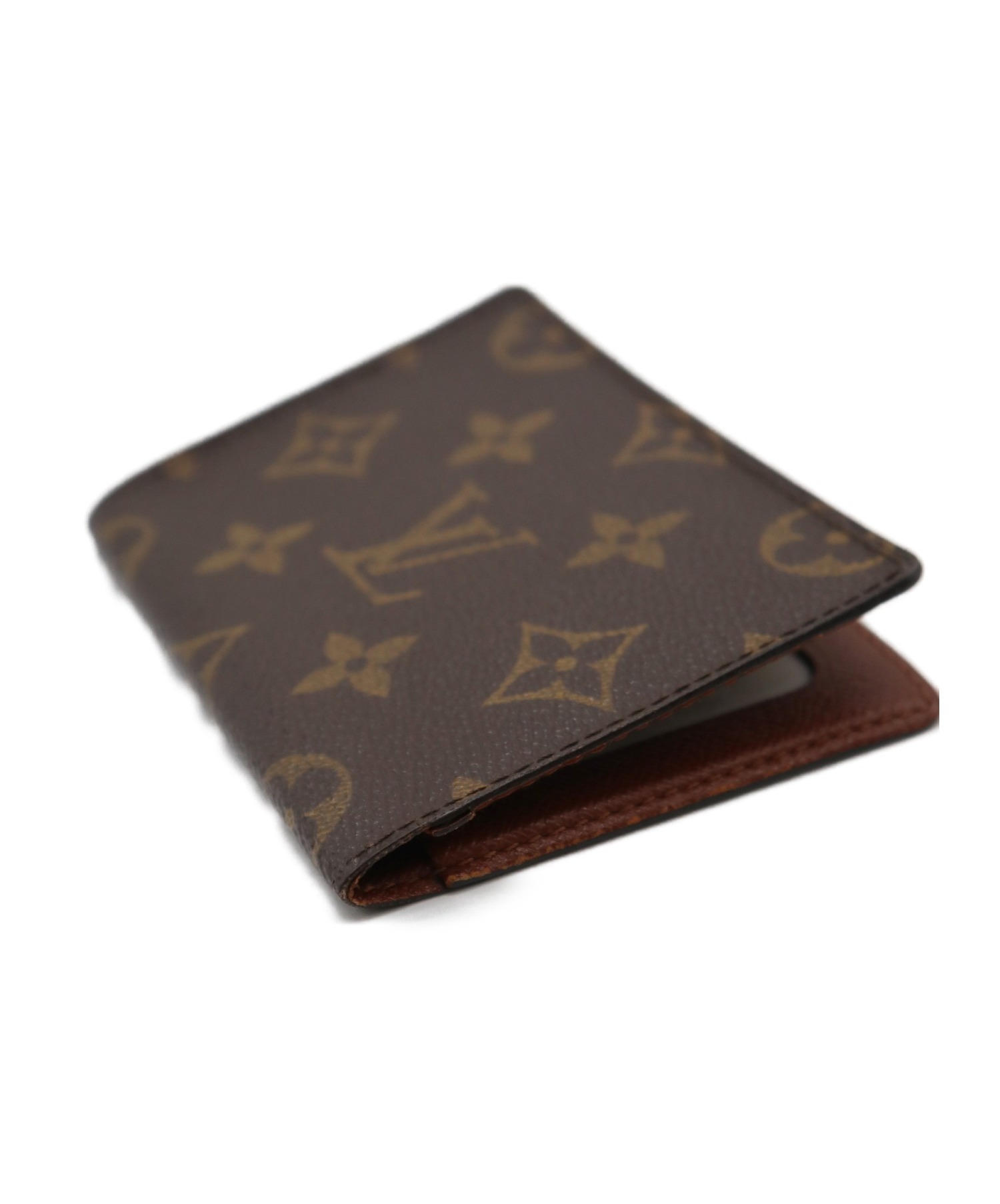 中古・古着通販】LOUIS VUITTON (ルイヴィトン) カードケース ブラウン