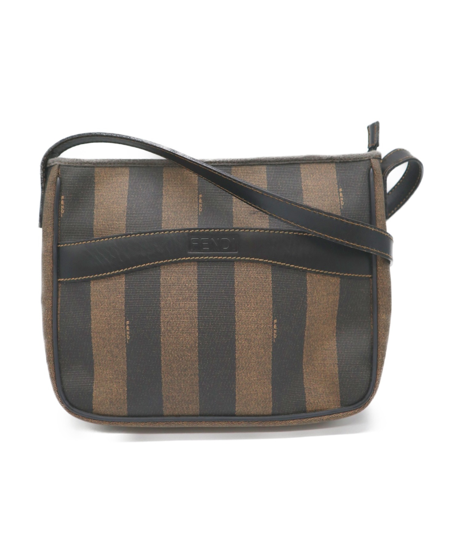 中古・古着通販】FENDI (フェンディ) [OLD]ロゴショルダーバッグ 