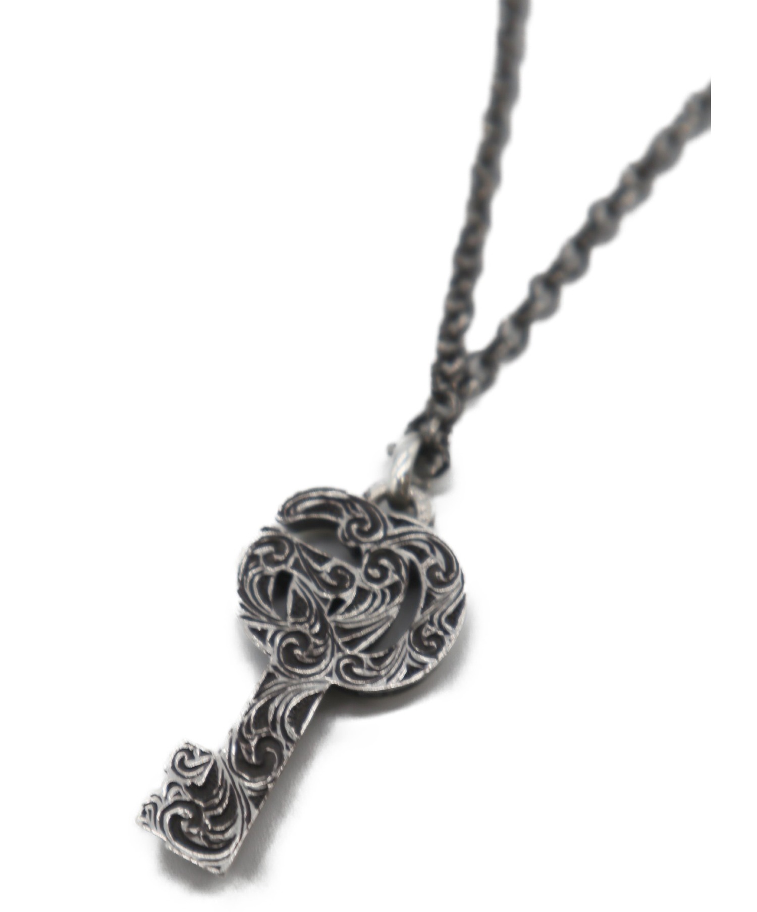 中古・古着通販】GUCCI (グッチ) ダブルGキーネックレス シルバー