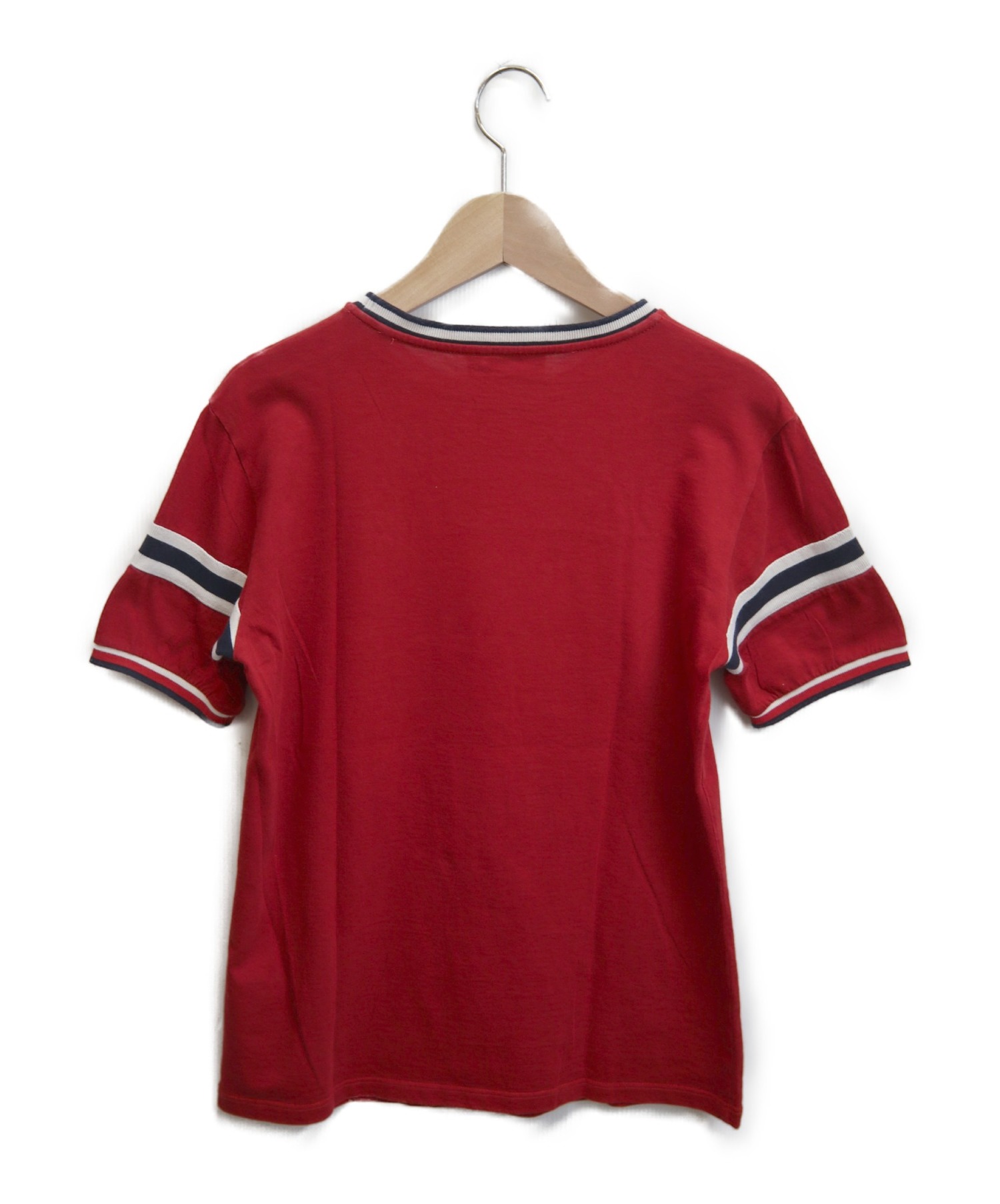 中古・古着通販】GUCCI (グッチ) アングリーキャット刺繍Tシャツ 