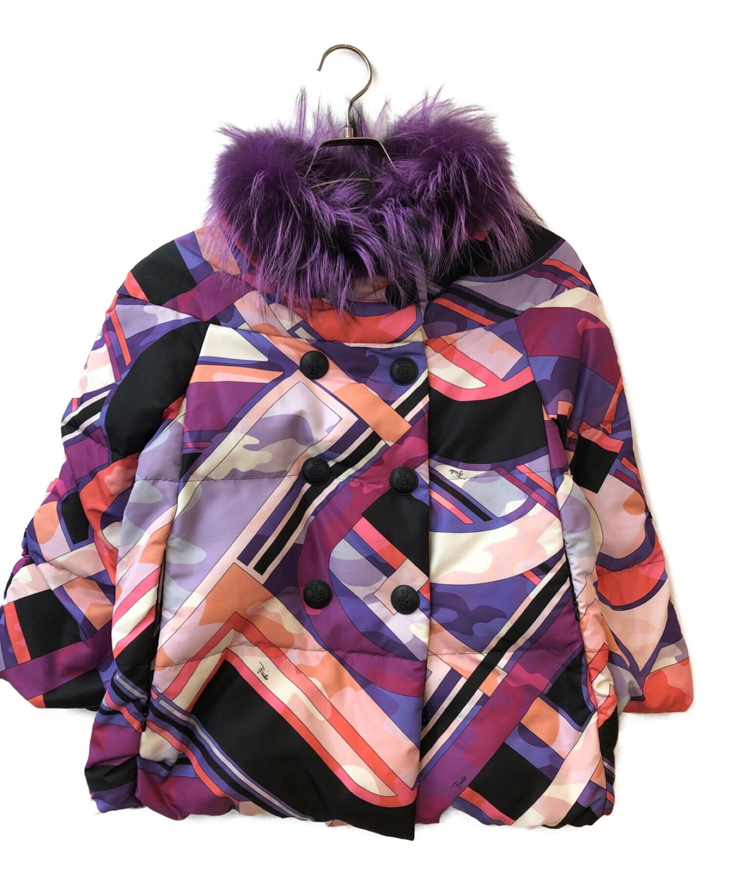 エミリオ・プッチ (Emilio Pucci) フォックスファーダウンジャケット