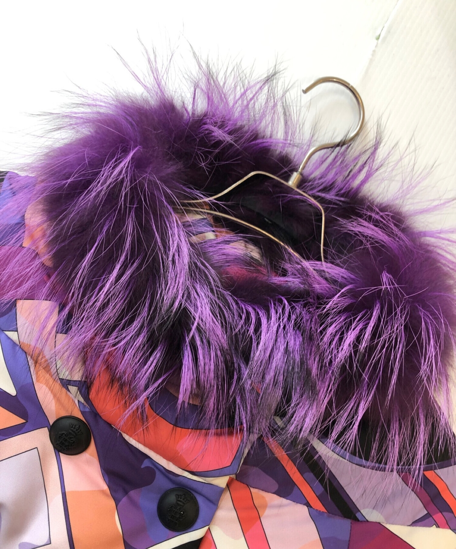 エミリオ・プッチ (Emilio Pucci) フォックスファーダウンジャケット