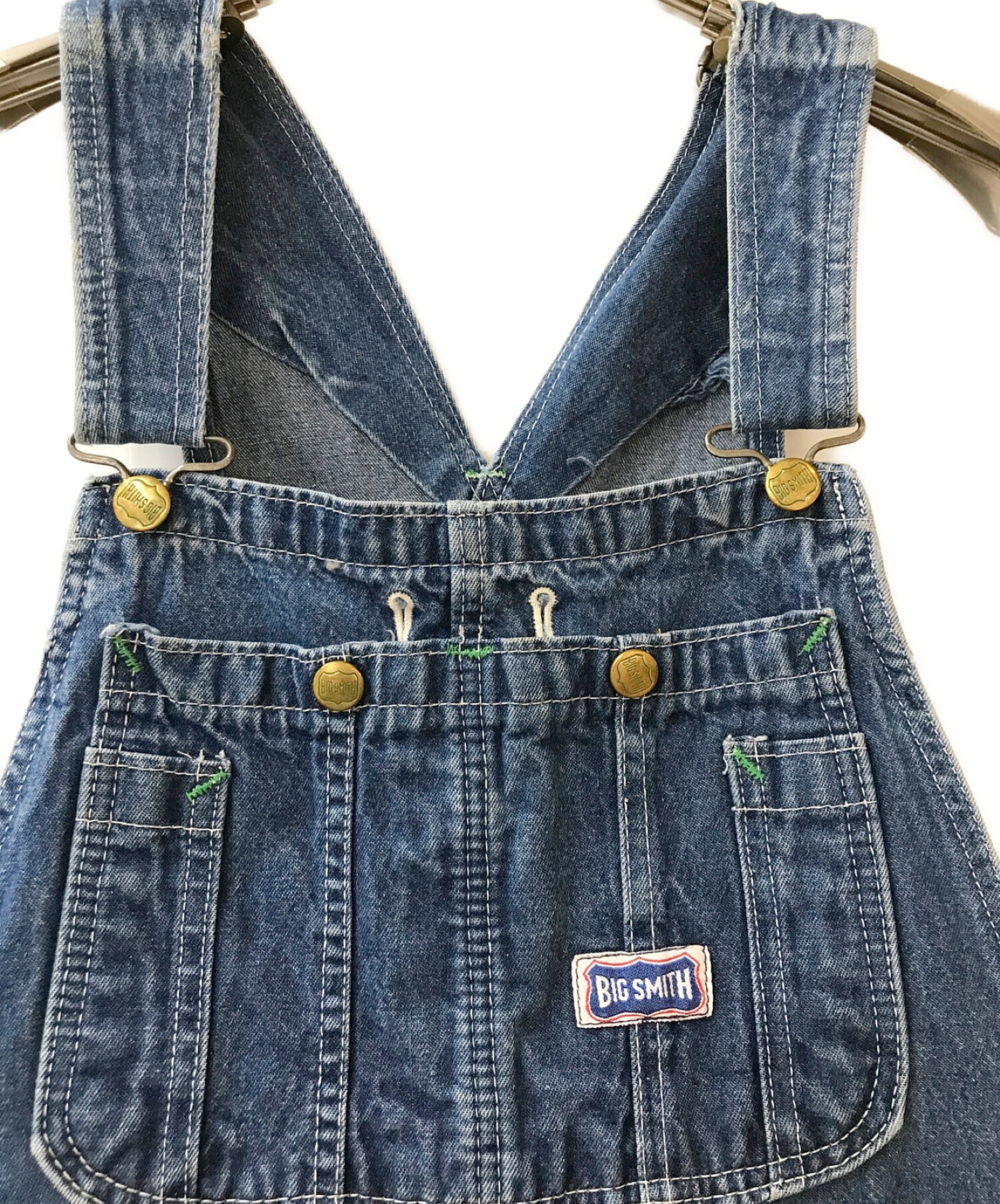 ふーるさま専用！！BIG SMITHヴィンテージ チェック オーバーオール BIG SMITH（ビッグスミス）の「USA製BIG SMITHオーバーオール