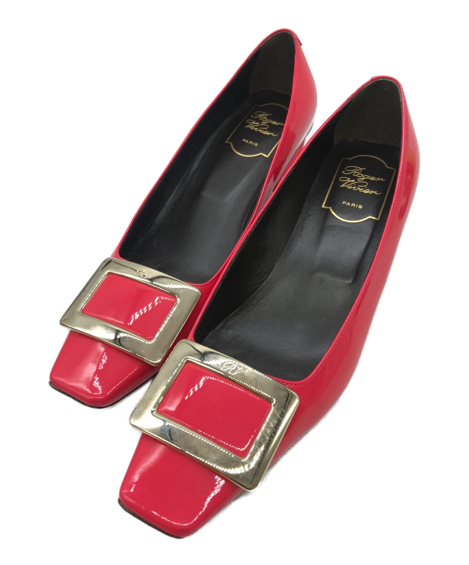 中古・古着通販】Roger Vivier (ロジェ ヴィヴィエ) スクエアトゥー 
