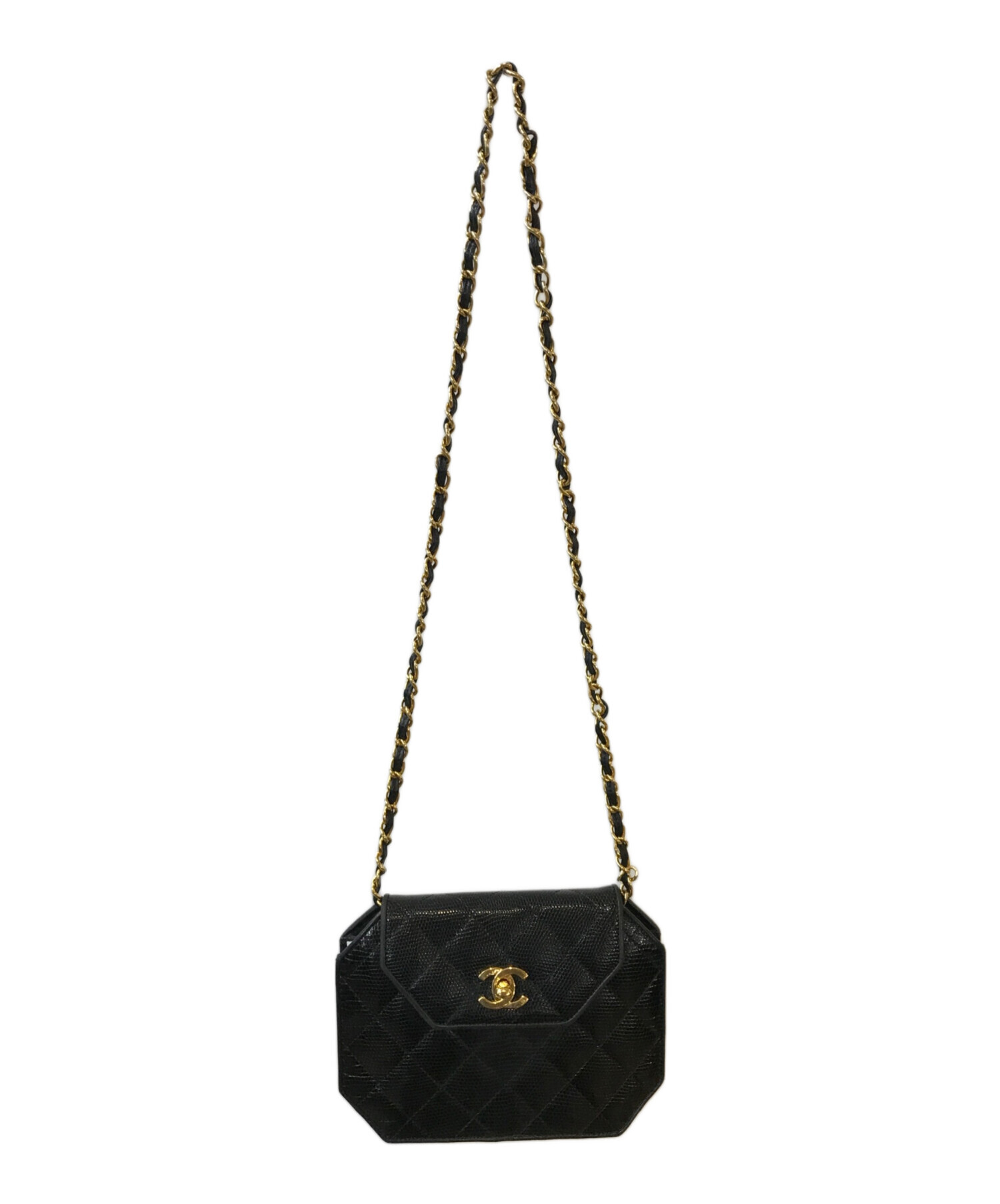 中古・古着通販】CHANEL (シャネル) オクタゴン チェーンショルダー