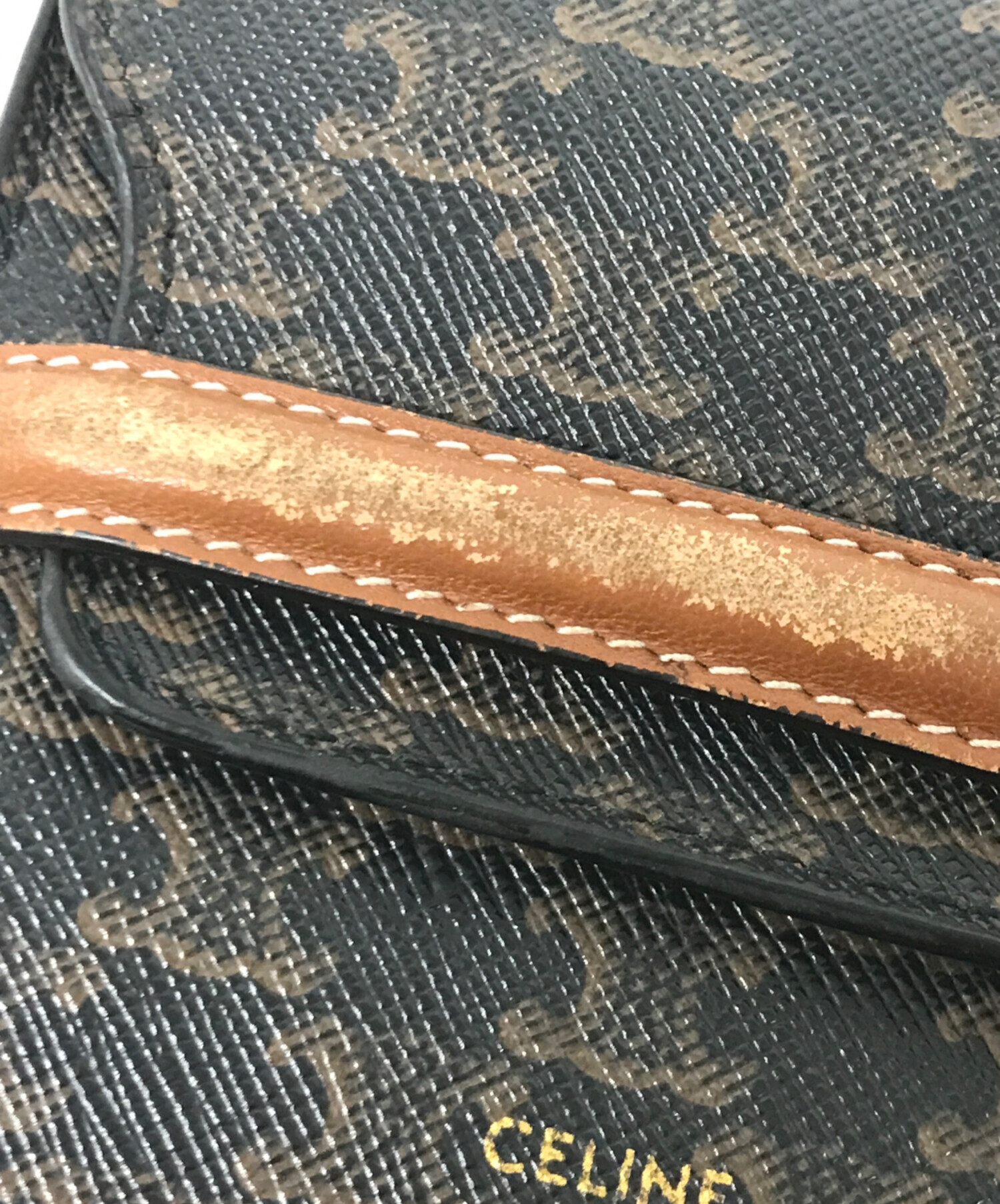 中古・古着通販】CELINE (セリーヌ) フラップオリガミウォレット