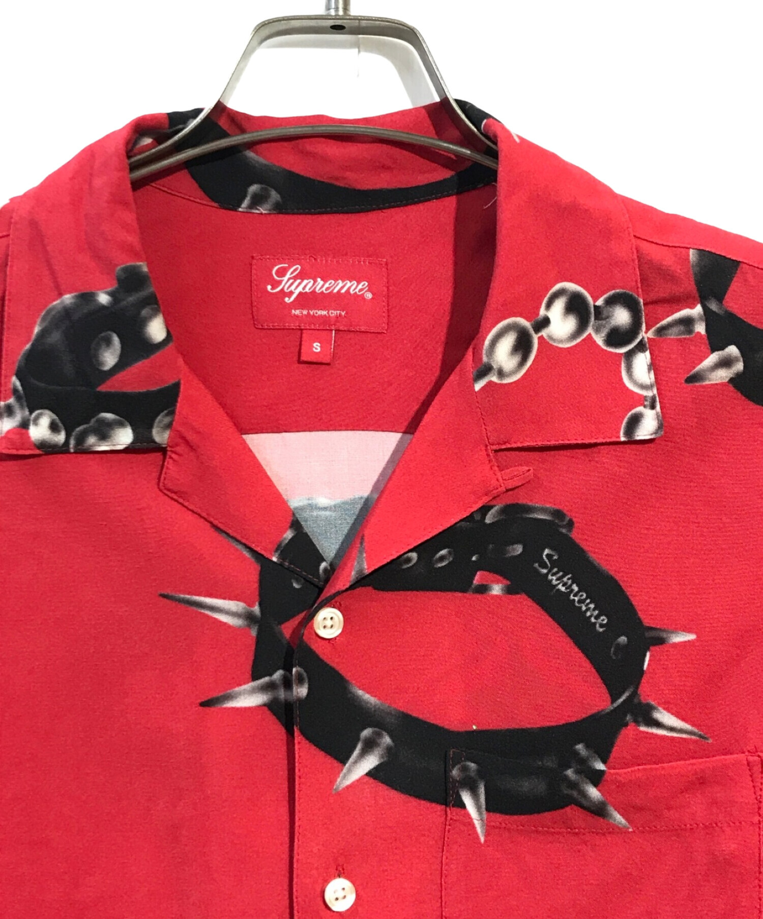 中古・古着通販】SUPREME (シュプリーム) Studded Collars Rayon S/S