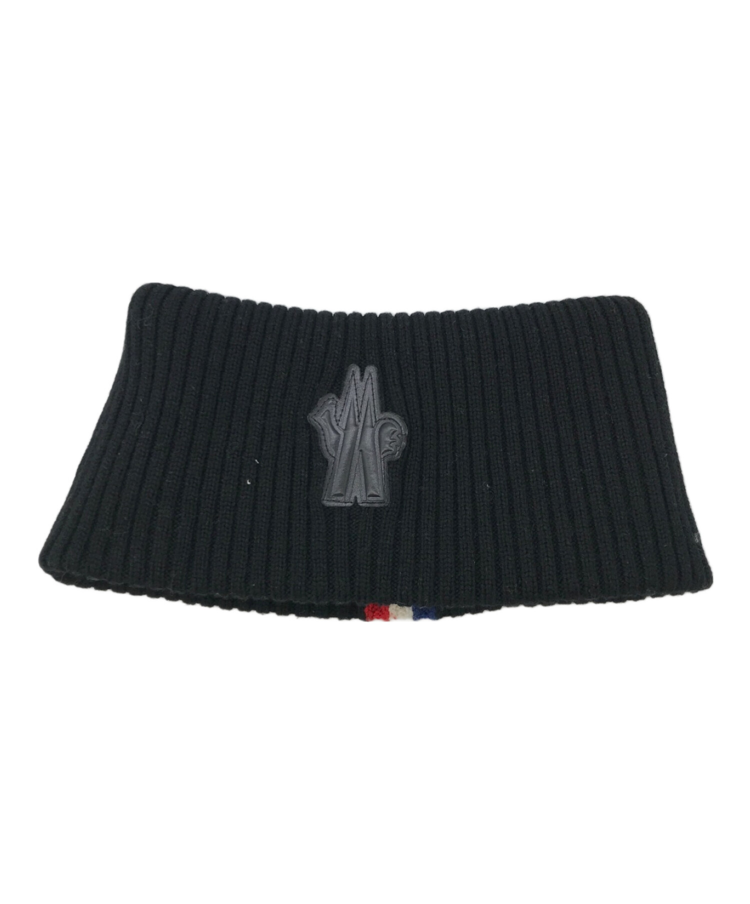 【ぁ～ちやん】モンクレール　ネックウォーマー 中古・古着通販】MONCLER (モンクレール) ネックウォーマー ブラック