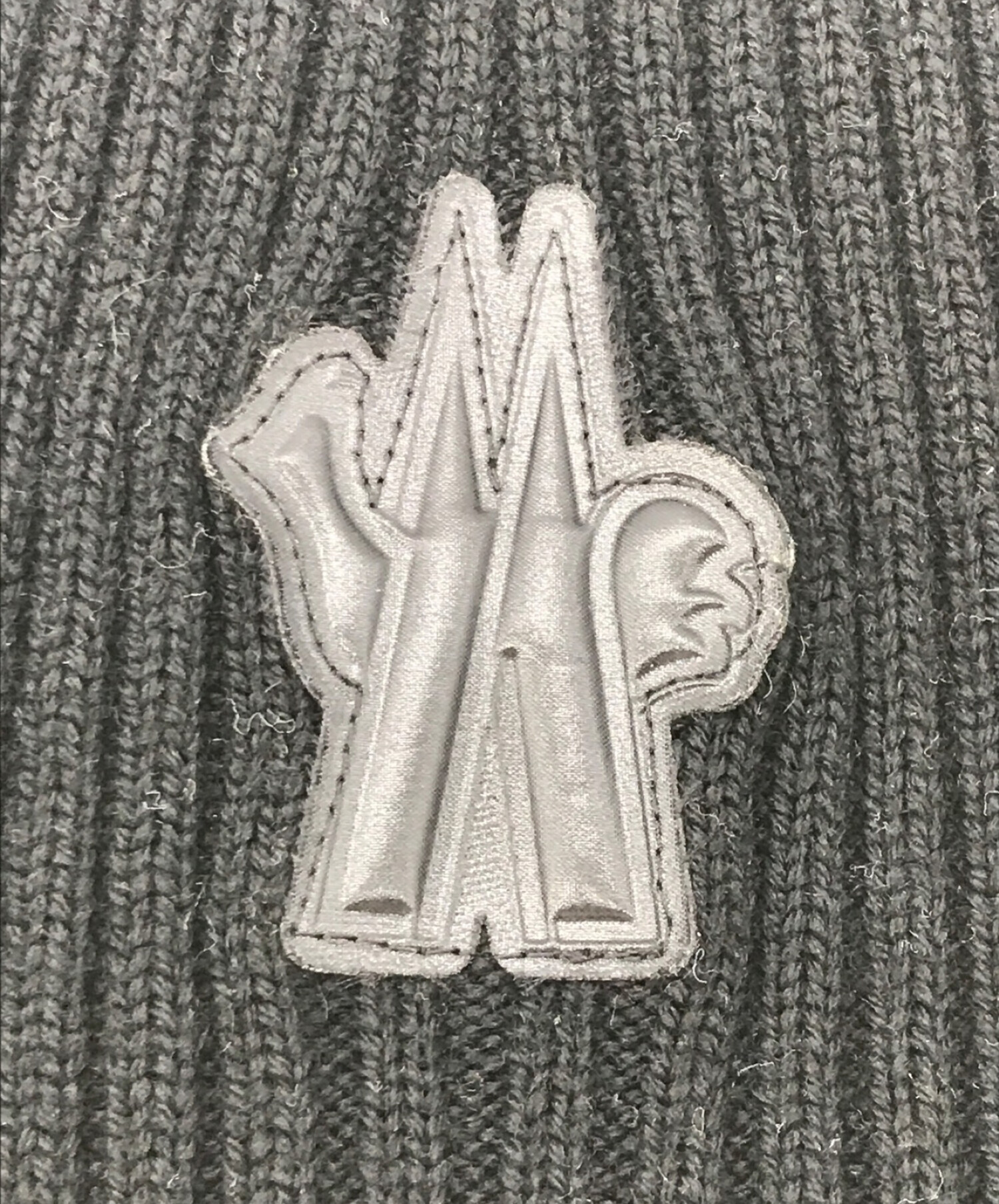 中古・古着通販】MONCLER (モンクレール) ネックウォーマー ブラック