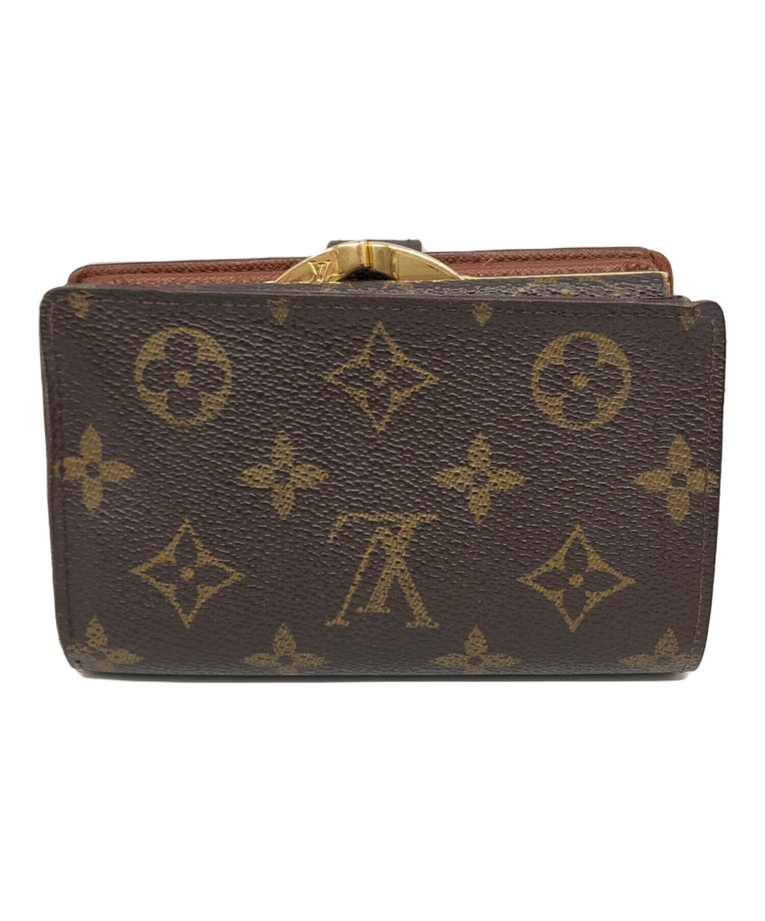 中古・古着通販】LOUIS VUITTON (ルイ ヴィトン) がま口財布 ブラウン 