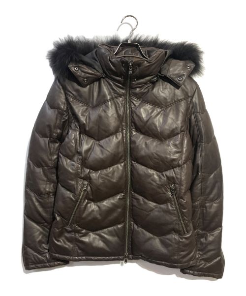 中古・古着通販】Cathy Jane (キャシージェーン) ラムレザーダウン