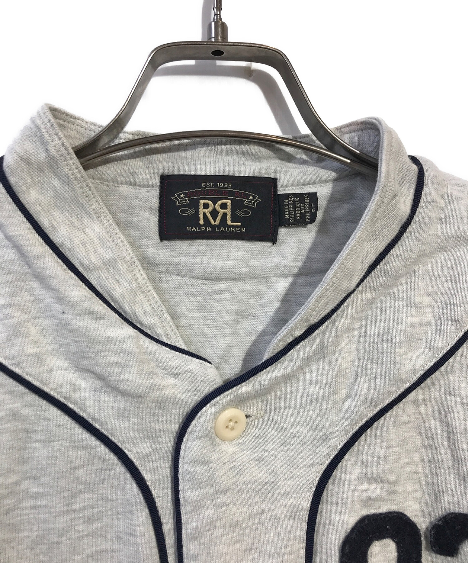 中古・古着通販】RRL (ダブルアールエル) ベースボールシャツ