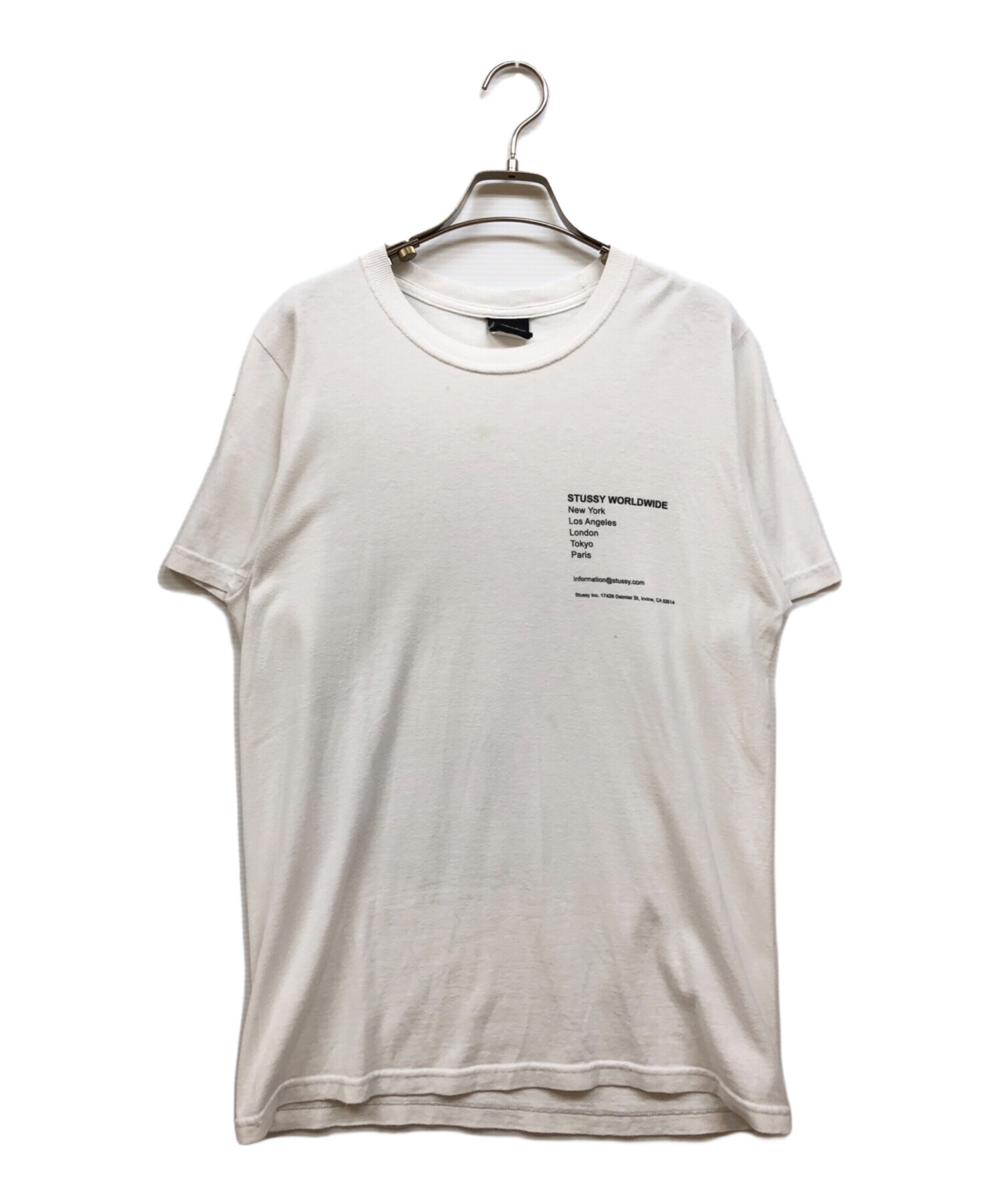 中古・古着通販】stussy (ステューシー) ビッグプリントtシャツ 