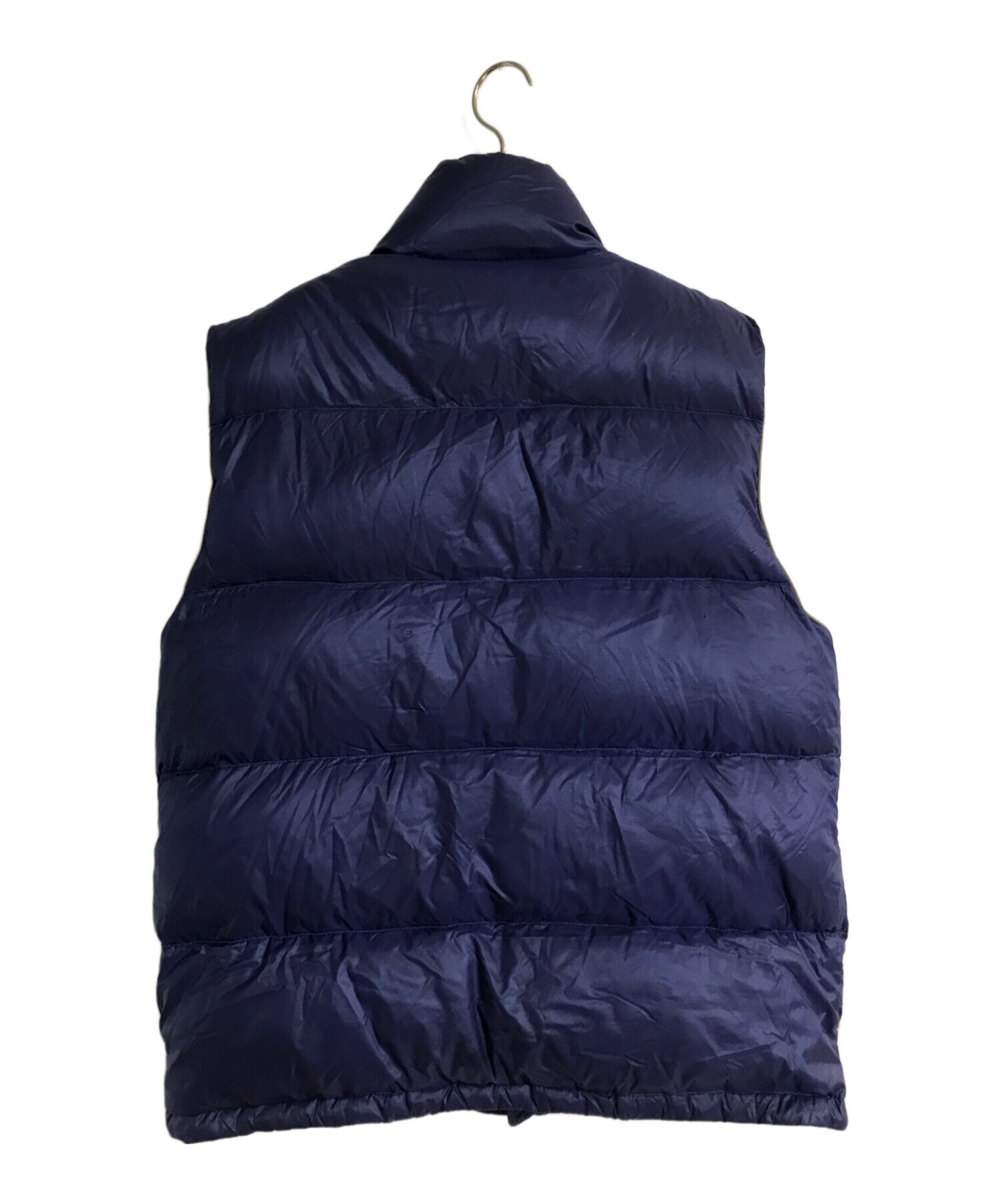 中古・古着通販】stussy (ステューシー) ダウンベスト ブルー サイズ:L