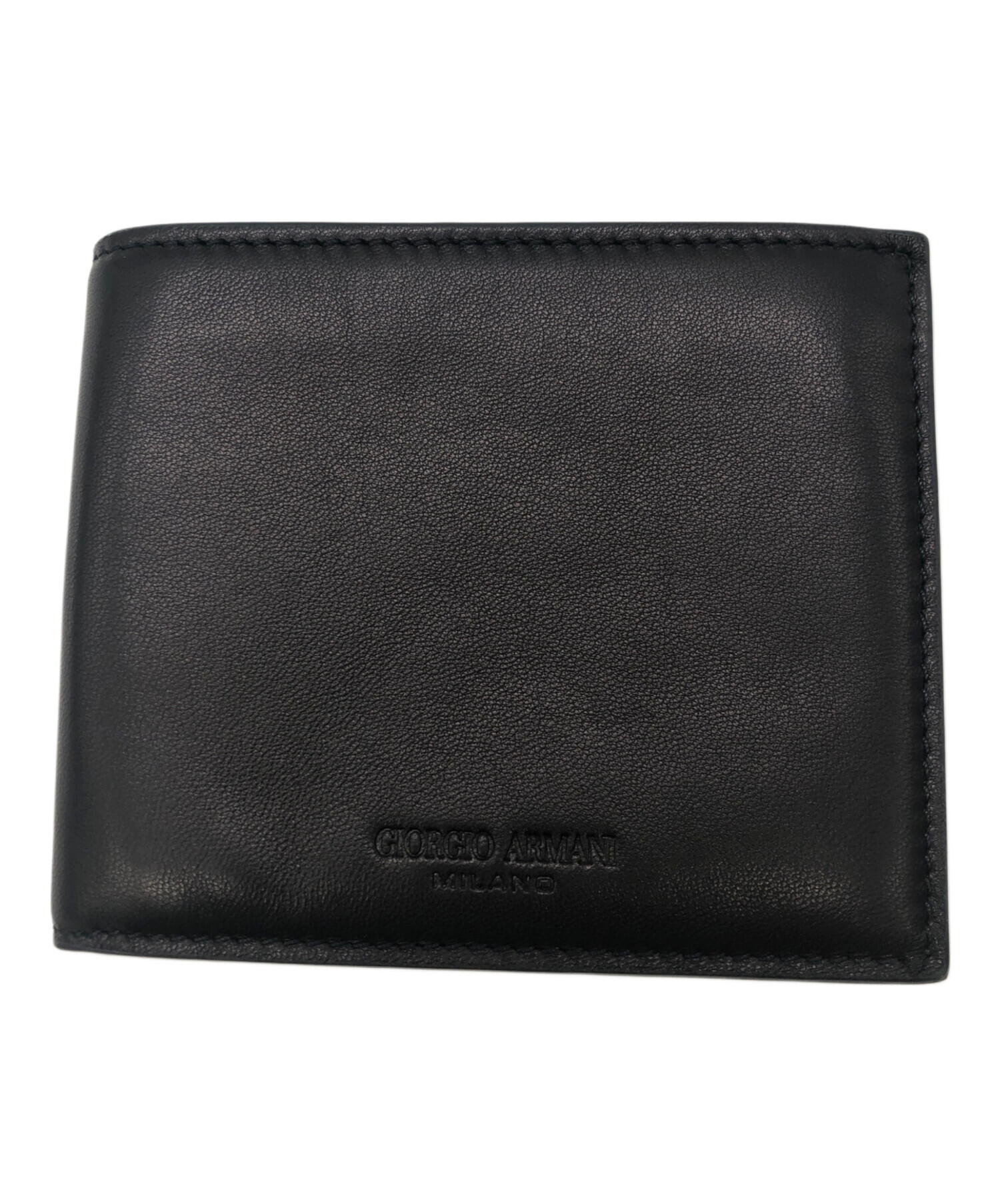 中古・古着通販】GIORGIO ARMANI (ジョルジョアルマーニ) 2つ折り財布 