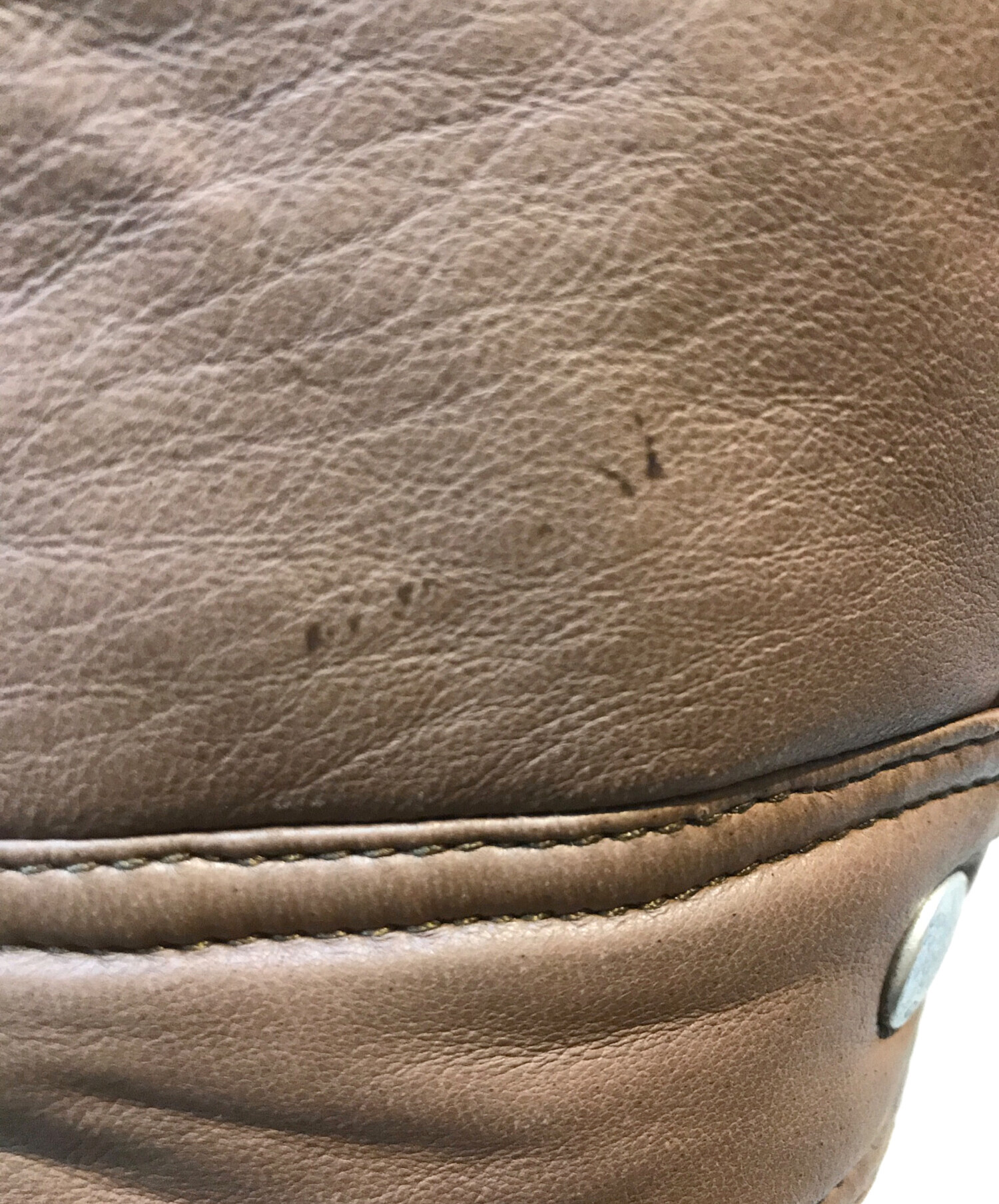 中古・古着通販】GUCCI (グッチ) ラムレザージャケット ブラウン