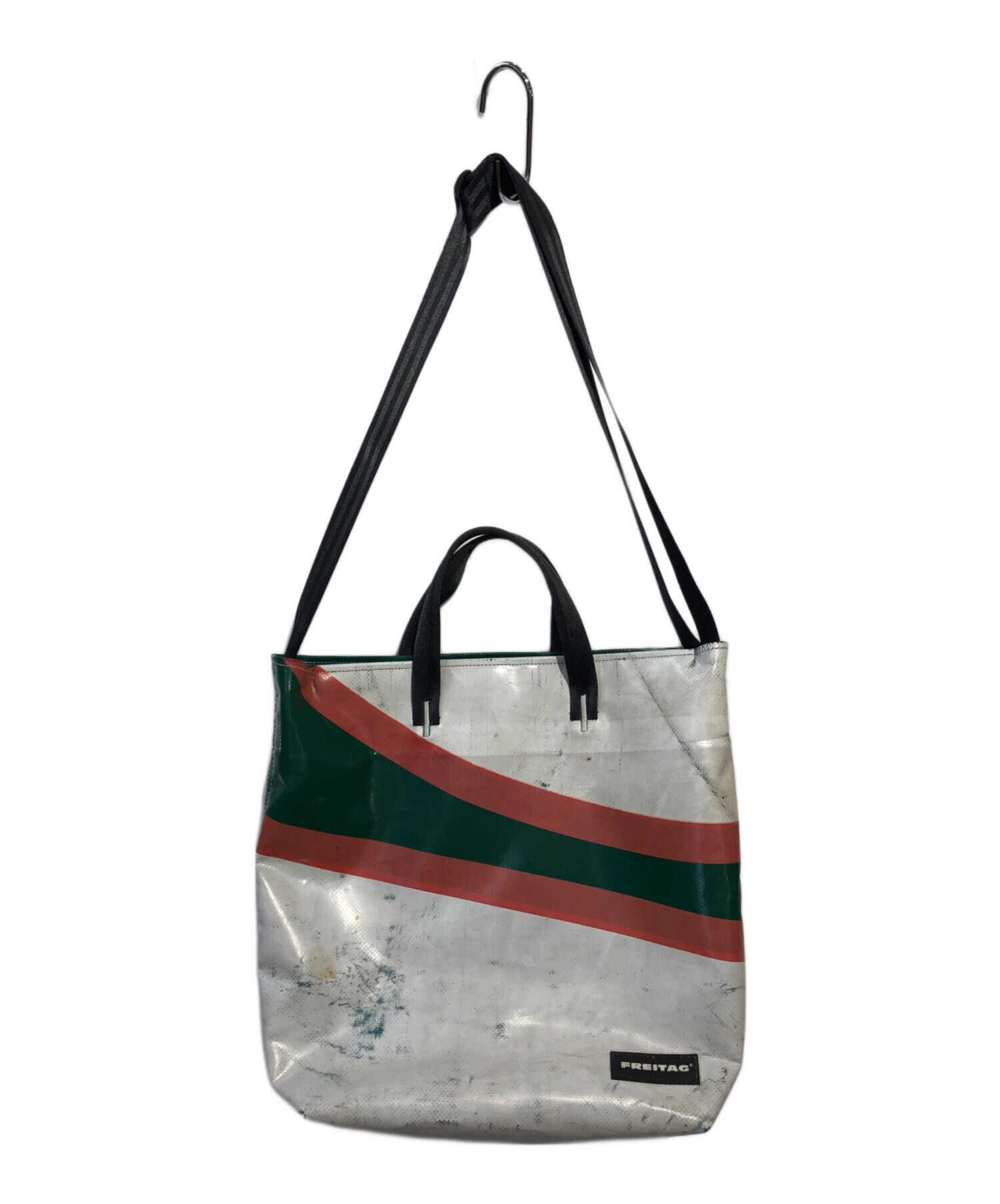 FREITAG Bob グリーン トートバッグ ショルダーバッグ FREITAG Bob グリーン トートバッグ ショルダーバッグ 中古・古着通販