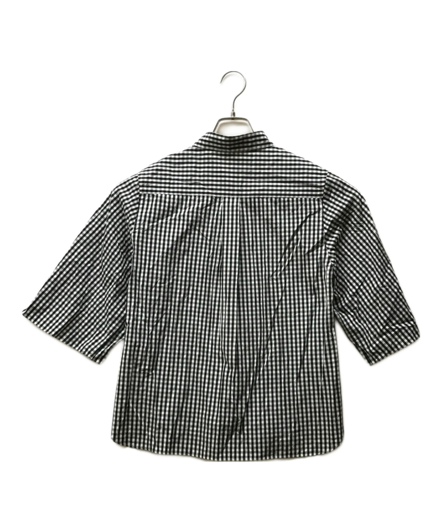 中古・古着通販】LOEFF (ロエフ) コットン ギンガムチェック シャツ 