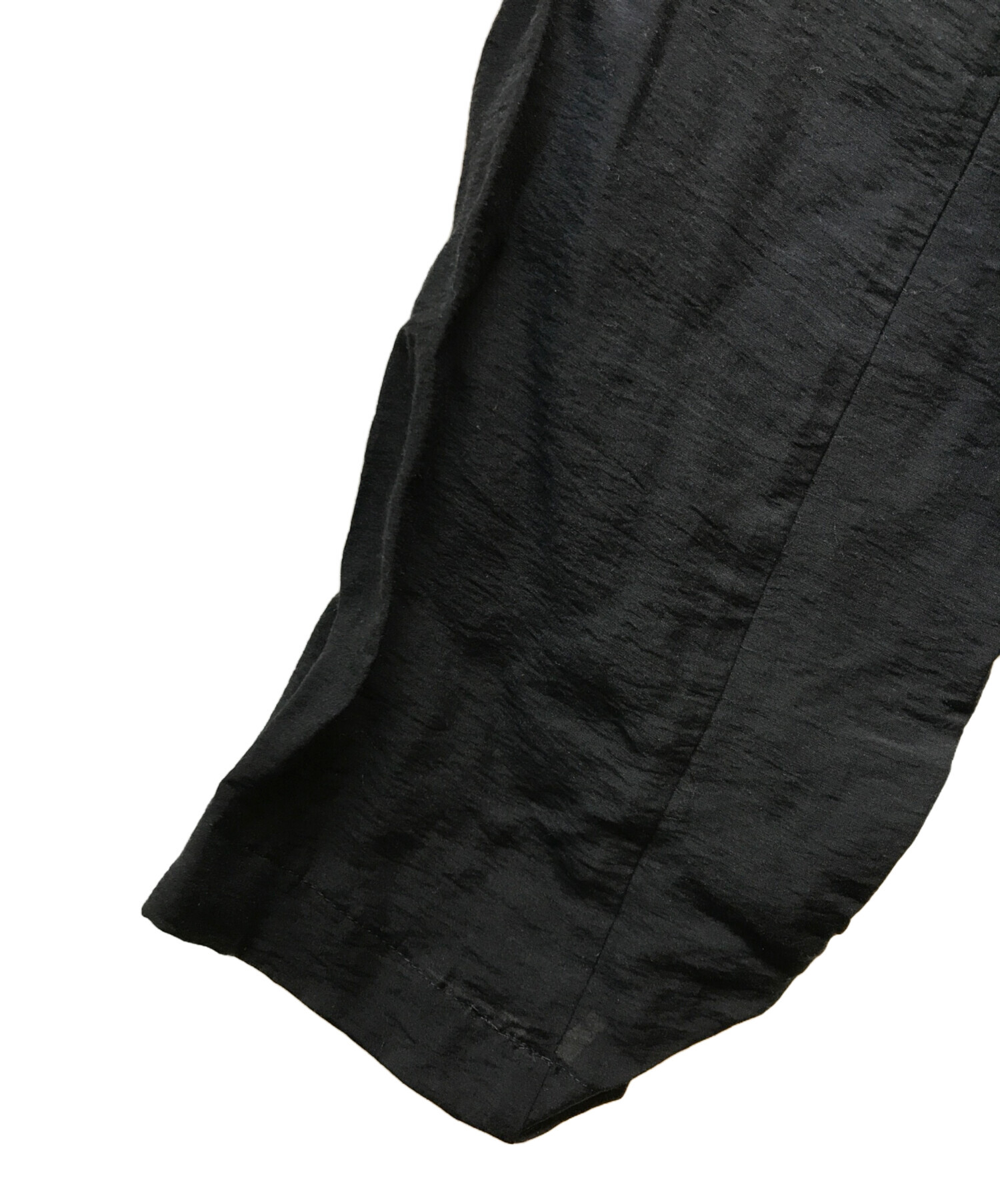 中古・古着通販】CLANE (クラネ) SHEER TAILORED SHIRT ブラック  