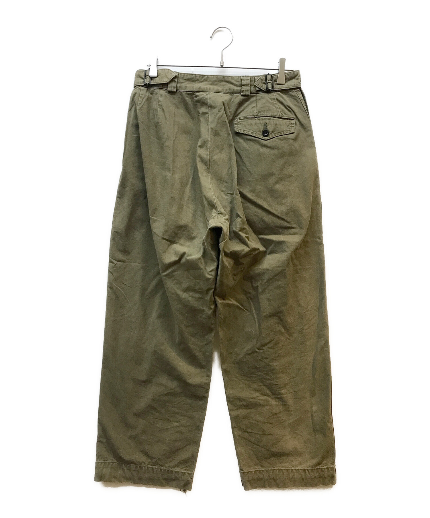 中古・古着通販】OUTIL (ウティ) PANTALON LIMOGES オリーブ サイズ:2