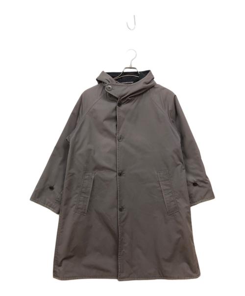 中古・古着通販】COMOLI (コモリ) フーデッドコート グレー｜ブランド