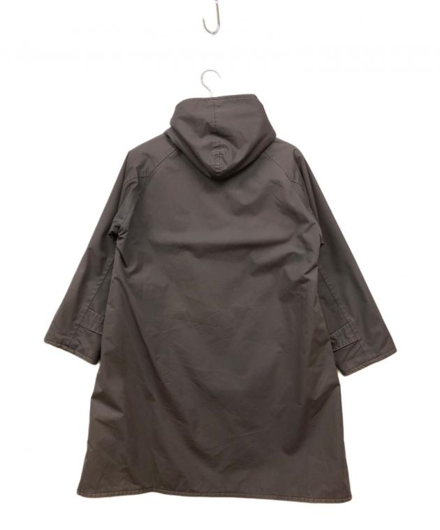 中古・古着通販】COMOLI (コモリ) フーデッドコート グレー｜ブランド
