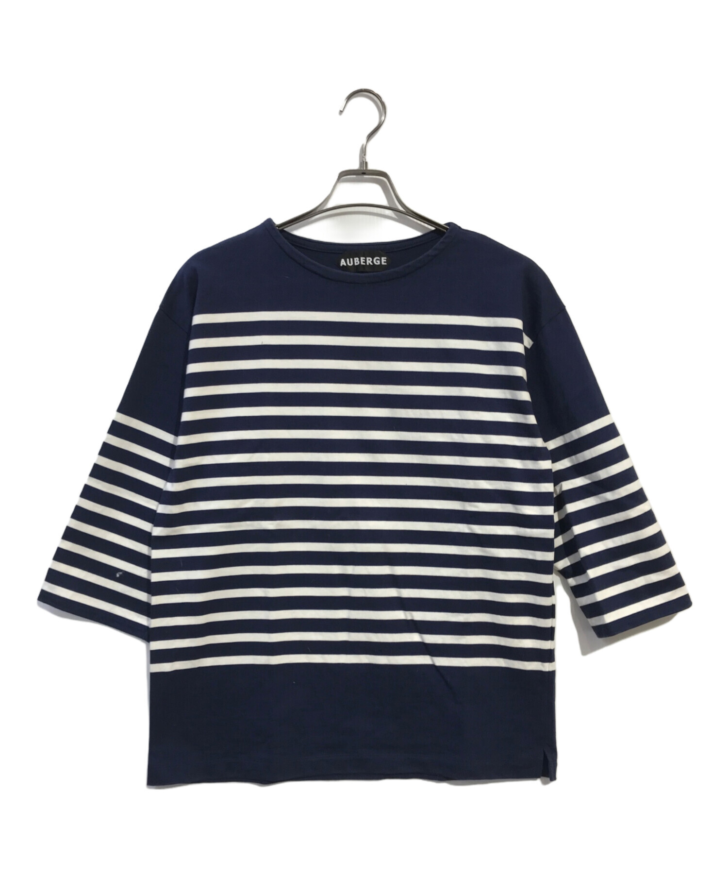 中古・古着通販】AUBERGE (オーベルジュ) ワイドスリーブボーダー