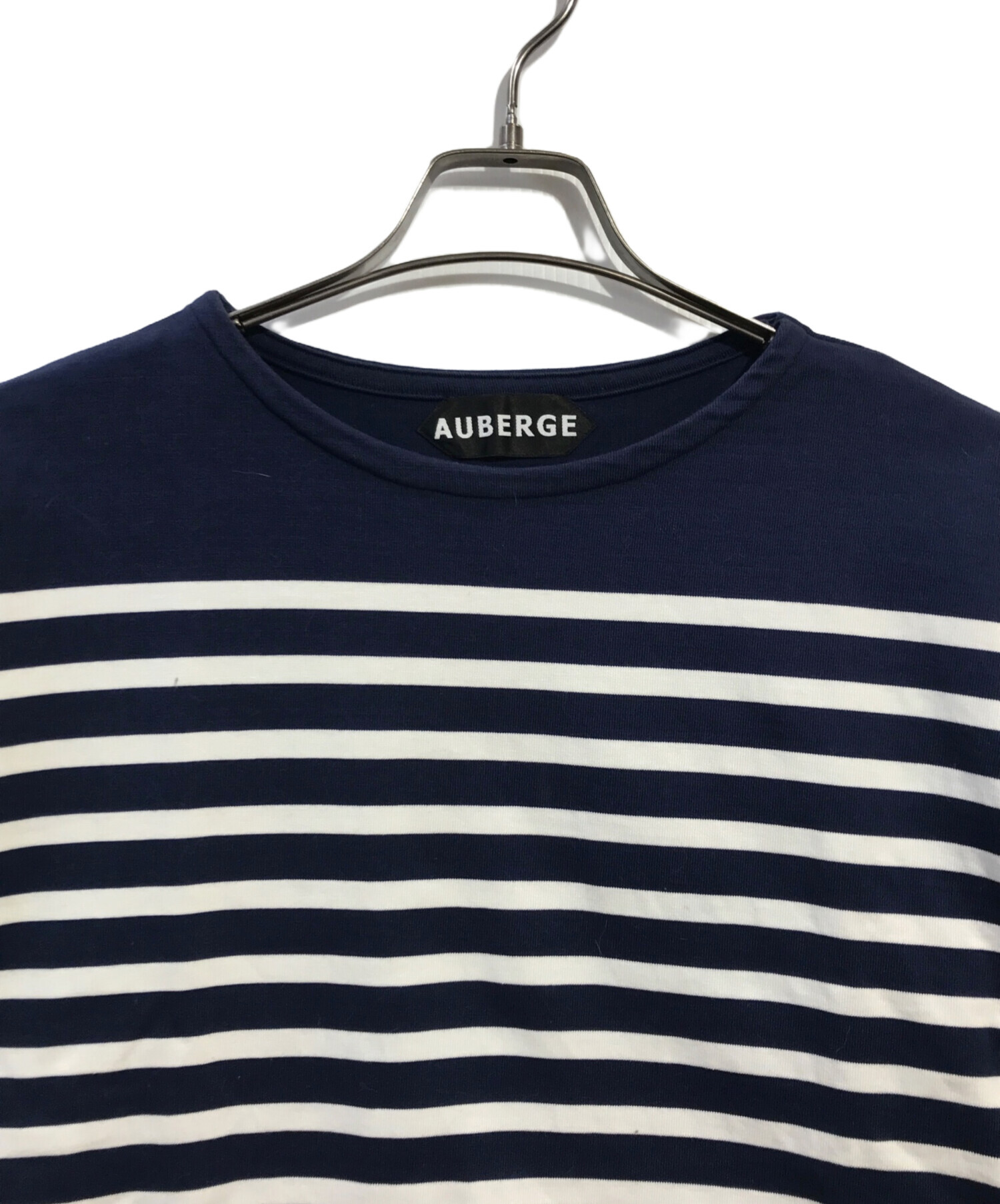 中古・古着通販】AUBERGE (オーベルジュ) ワイドスリーブボーダー