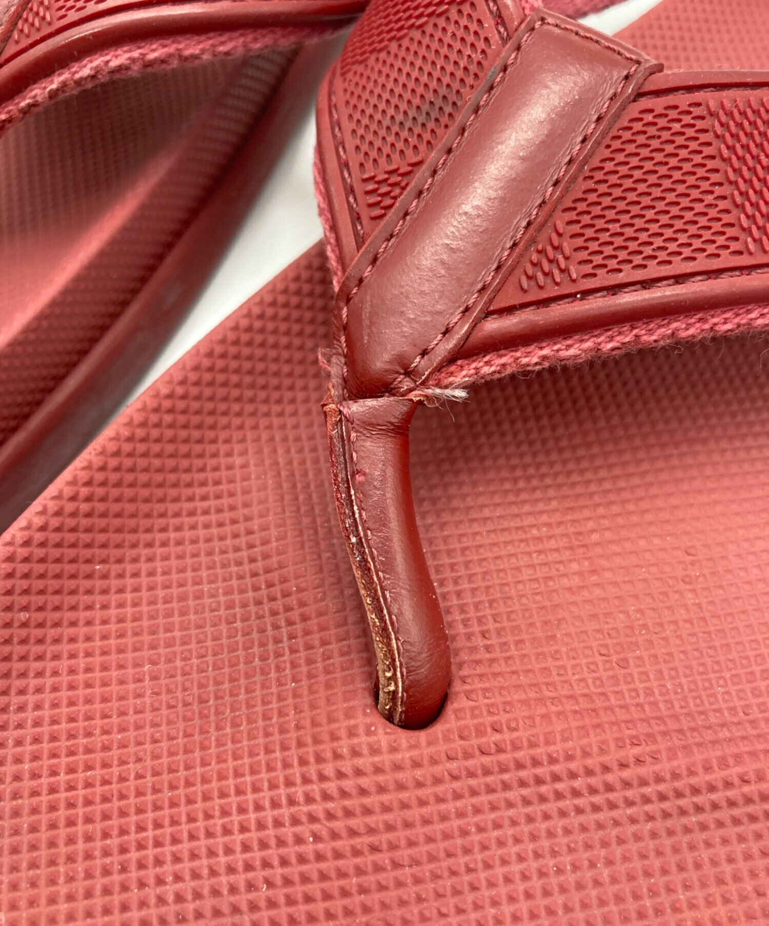 中古・古着通販】LOUIS VUITTON (ルイ ヴィトン) ダミエビーチサンダル 