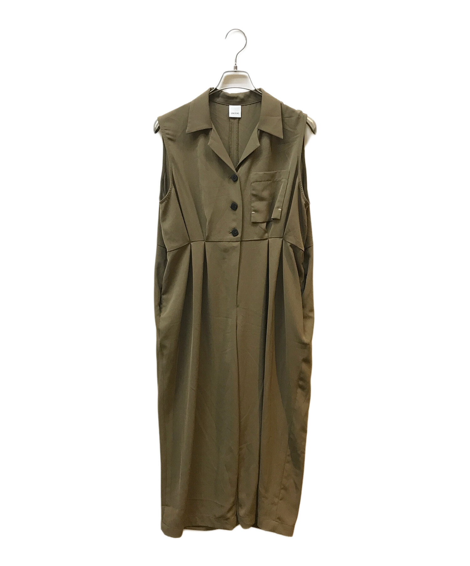 中古・古着通販】UNLIENS (アンリアン) tsunagi long グリーン サイズ