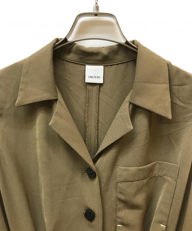 中古・古着通販】UNLIENS (アンリアン) tsunagi long グリーン サイズ