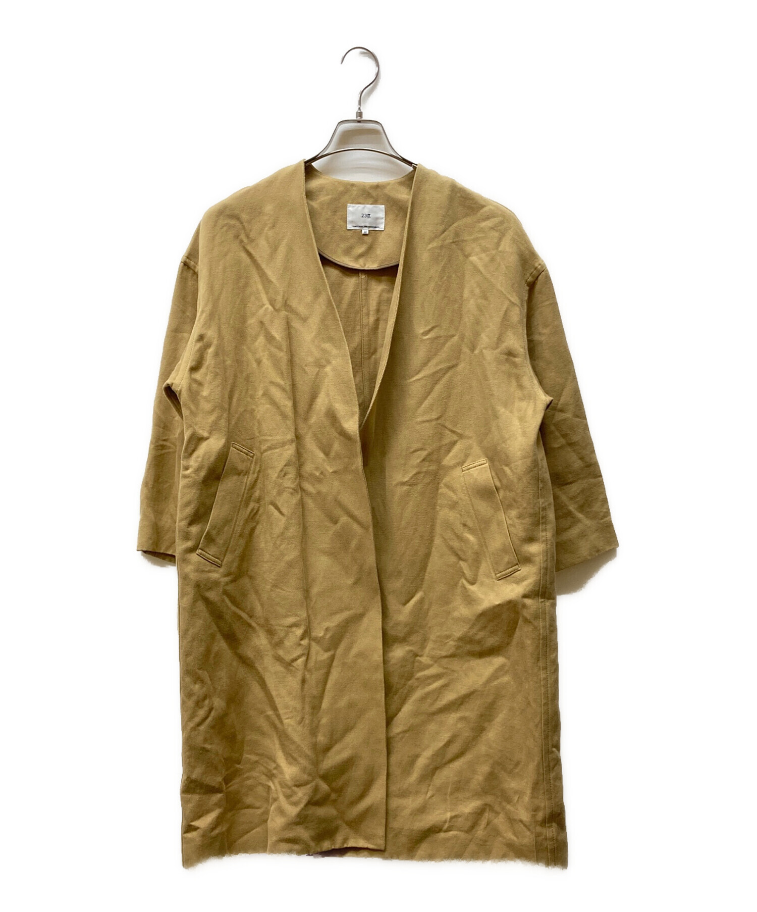 中古・古着通販】23区 (ニジュウサンク) コットンリネンカルゼ ノー