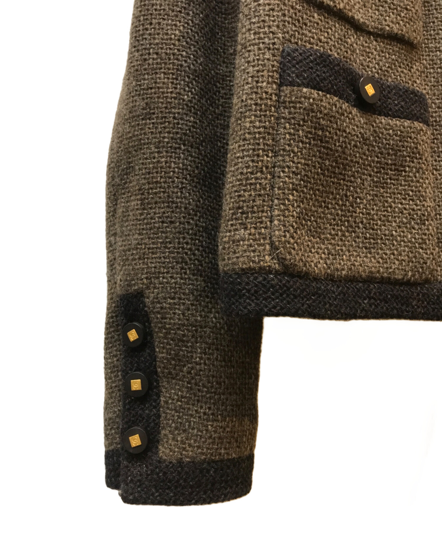 中古・古着通販】CHANEL (シャネル) ココマークボタンセットアップ