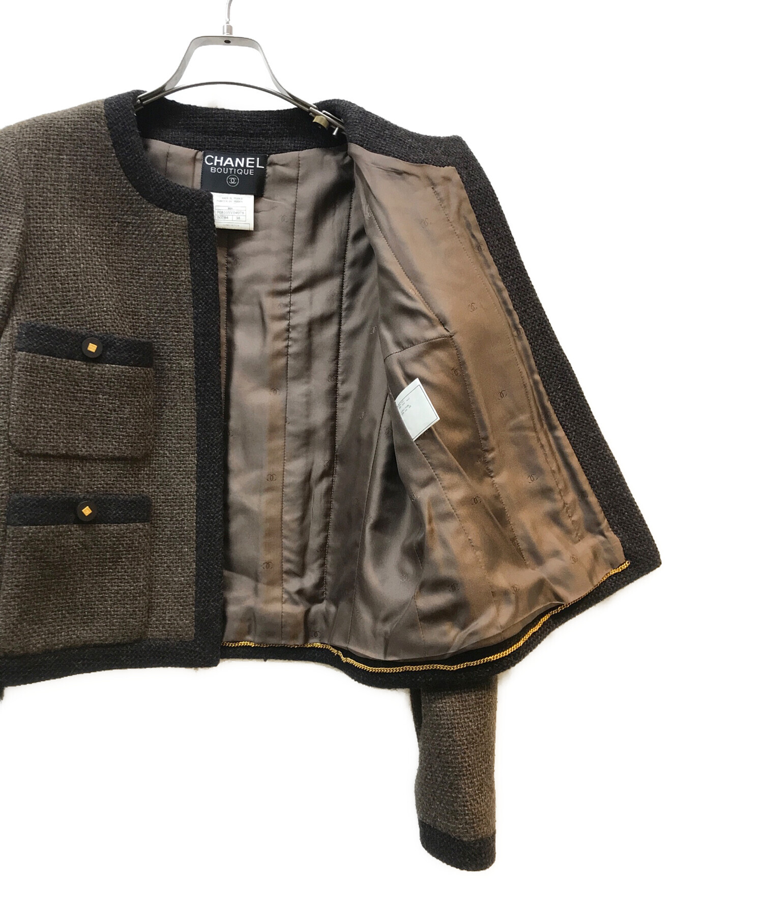 中古・古着通販】CHANEL (シャネル) ココマークボタンセットアップ