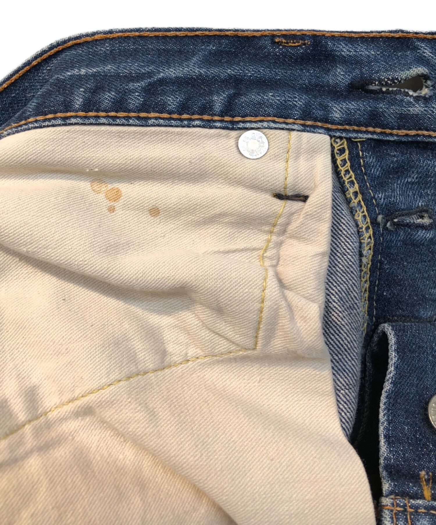 【希少】 Levi’s 501 60’sリメイクデニムスカート ビッグE 10/28 ONLINE 入荷！60s Levi's 501 BIG E ” V stitch ” Denim Jeans