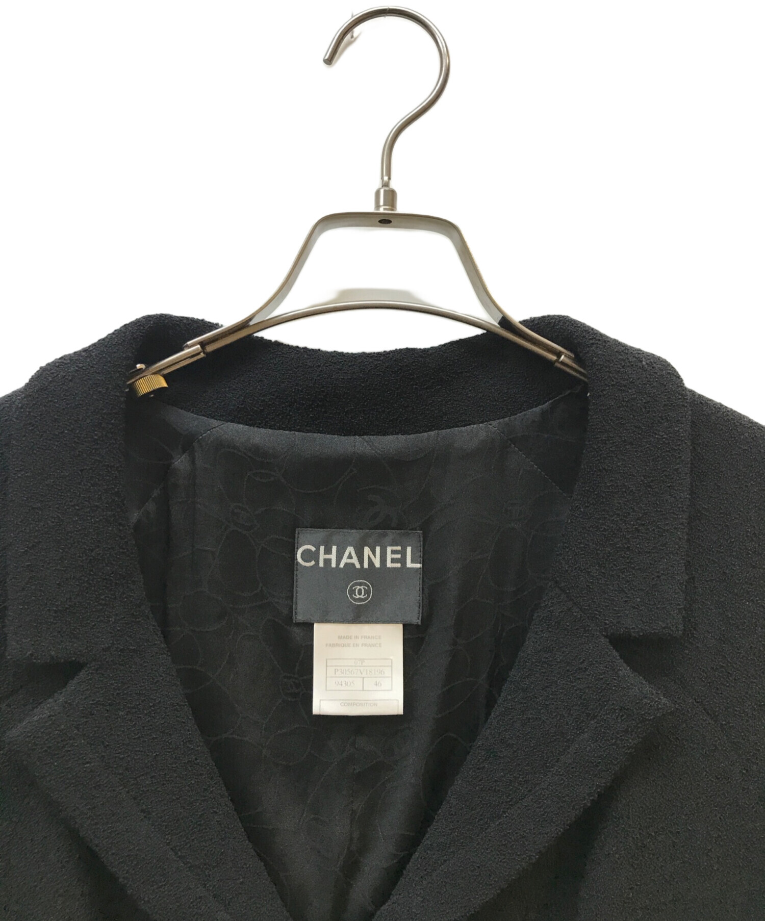 中古・古着通販】CHANEL (シャネル) ココマークボタンウール