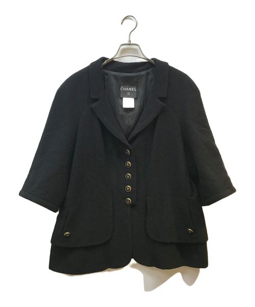 中古・古着通販】CHANEL (シャネル) ココマークボタンウールシルク