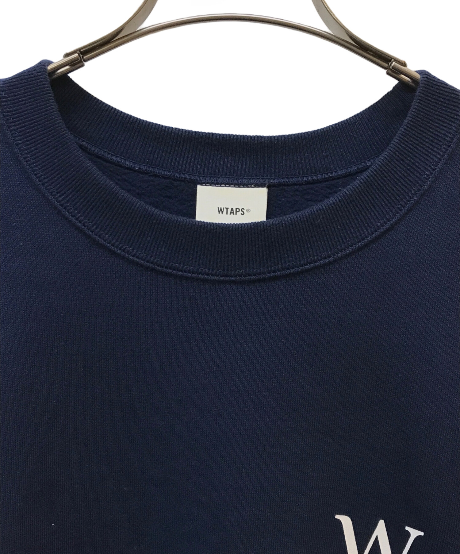 中古・古着通販】WTAPS (ダブルタップス) LOCKS SWEATER ネイビー  