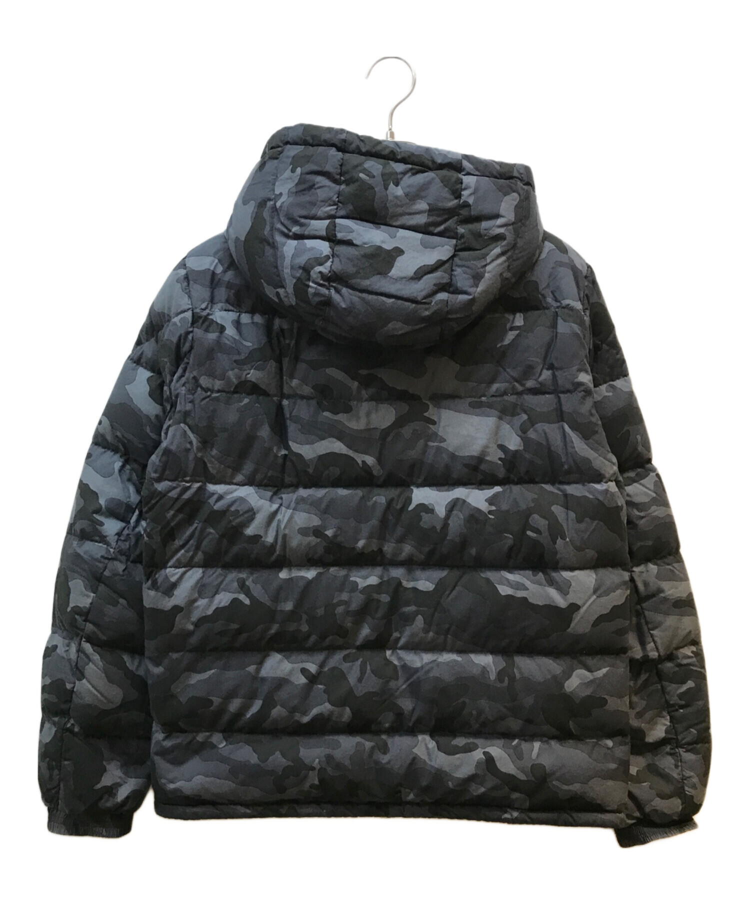 MONCLER AITON GIUBBOTTOダウンジャケット フード付き 中古・古着通販】MONCLER (モンクレール) AITON GIUBBOTTO ブラック