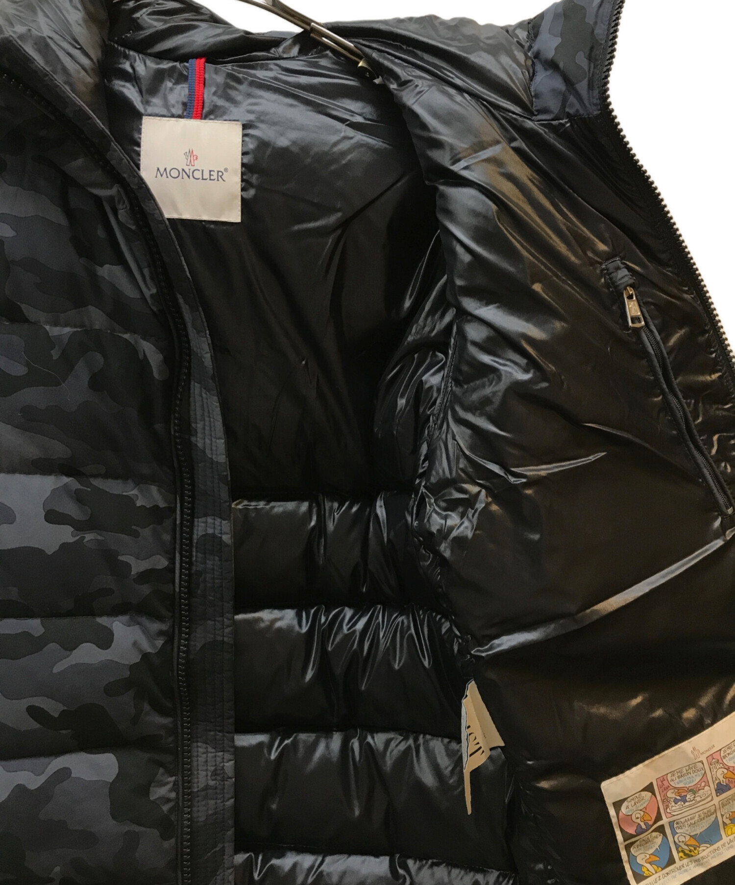 中古・古着通販】MONCLER (モンクレール) AITON GIUBBOTTO ブラック