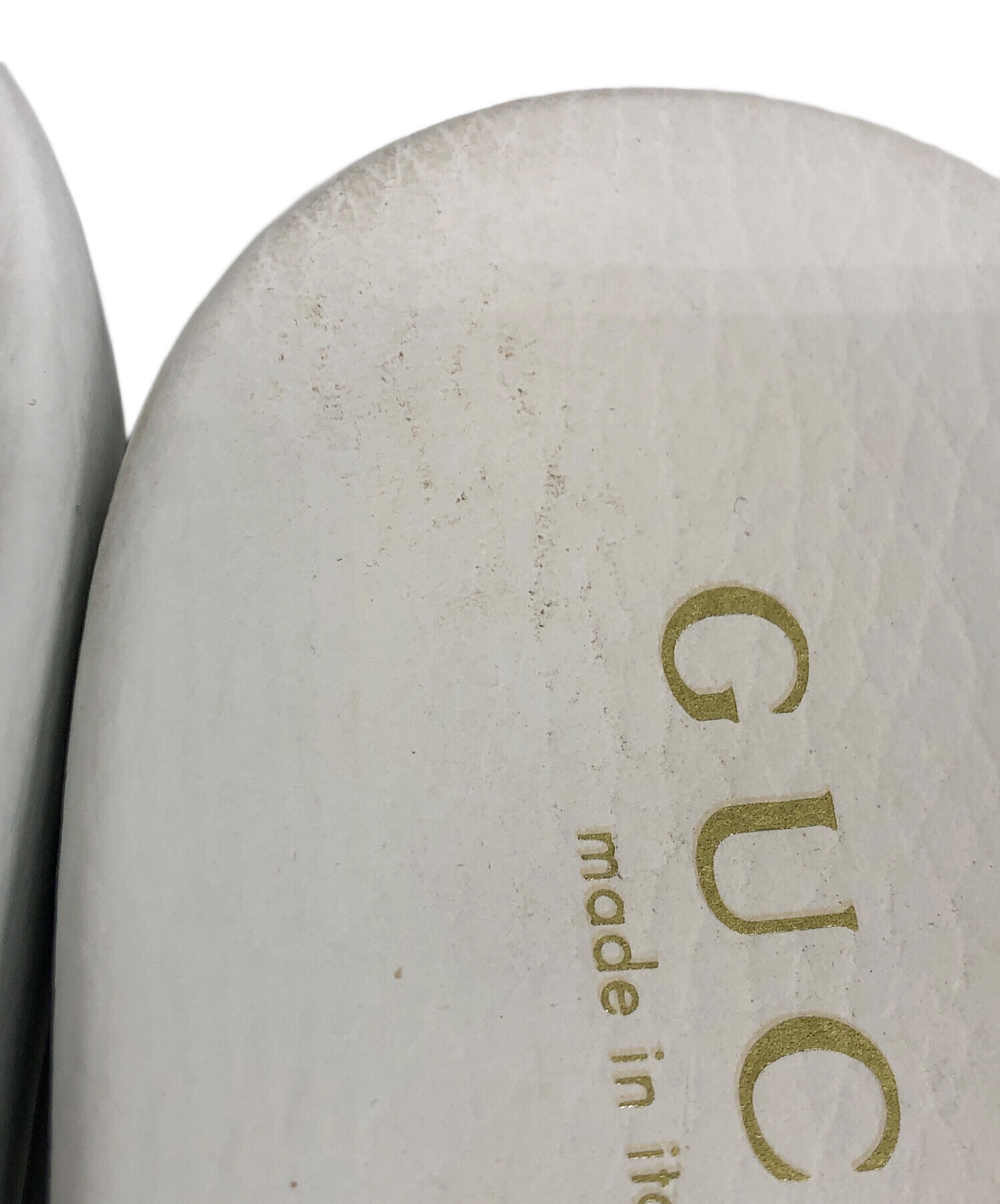中古・古着通販】GUCCI (グッチ) palace slides ロゴラバーサンダル