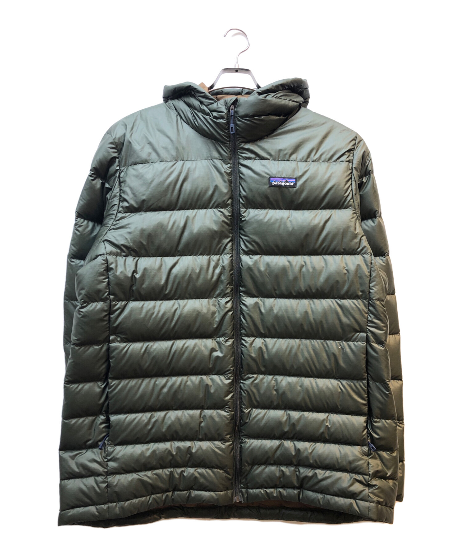 中古・古着通販】Patagonia (パタゴニア) Hi-Loft Down Hoody オリーブ 