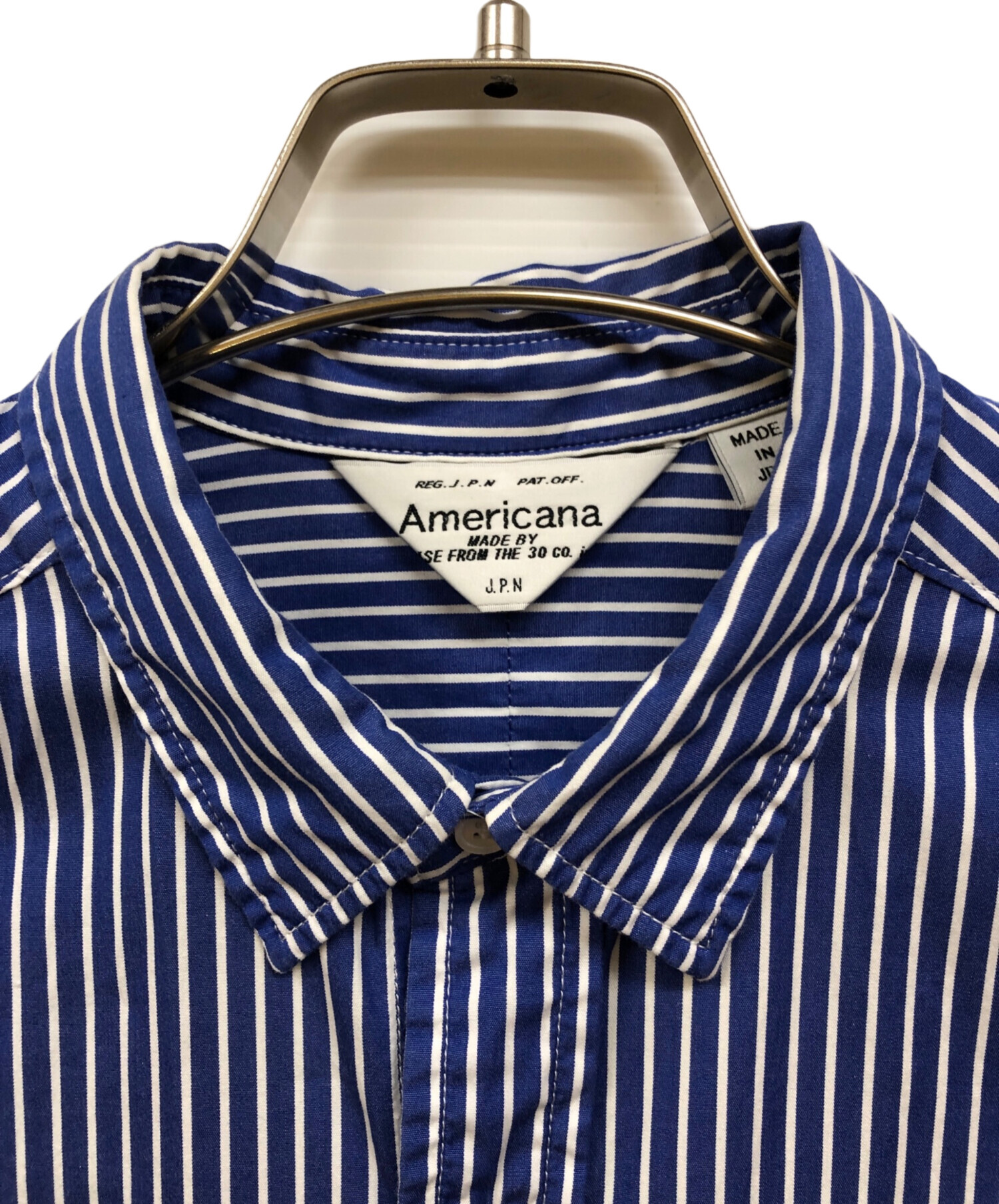中古・古着通販】Americana (アメリカーナ) ストライプシャツ 