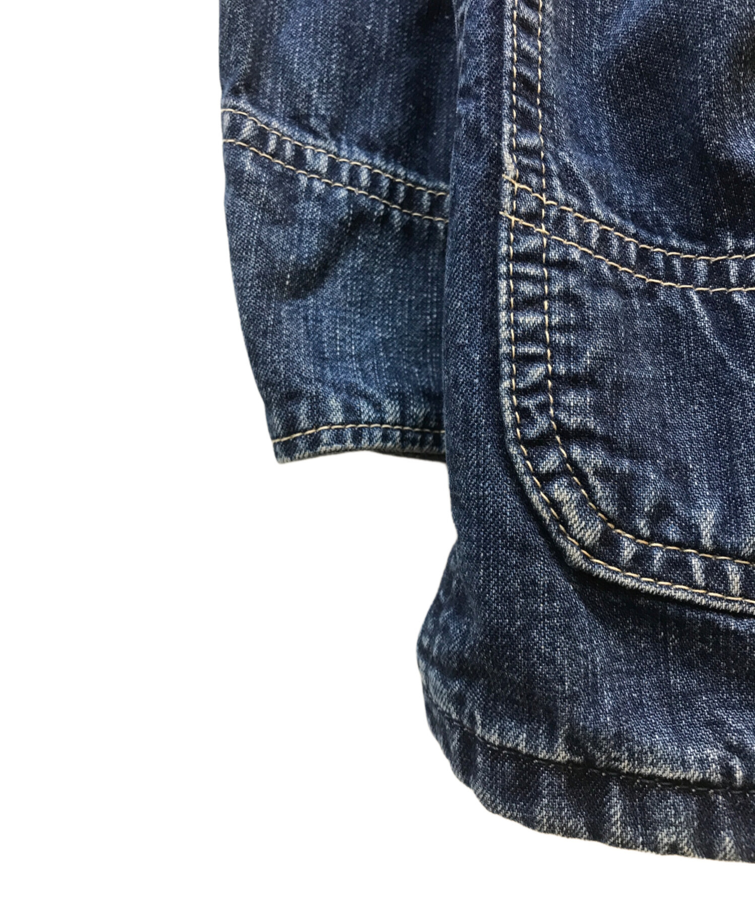 中古・古着通販】BLUE BLUE (ブルーブルー) デニムカバーオール