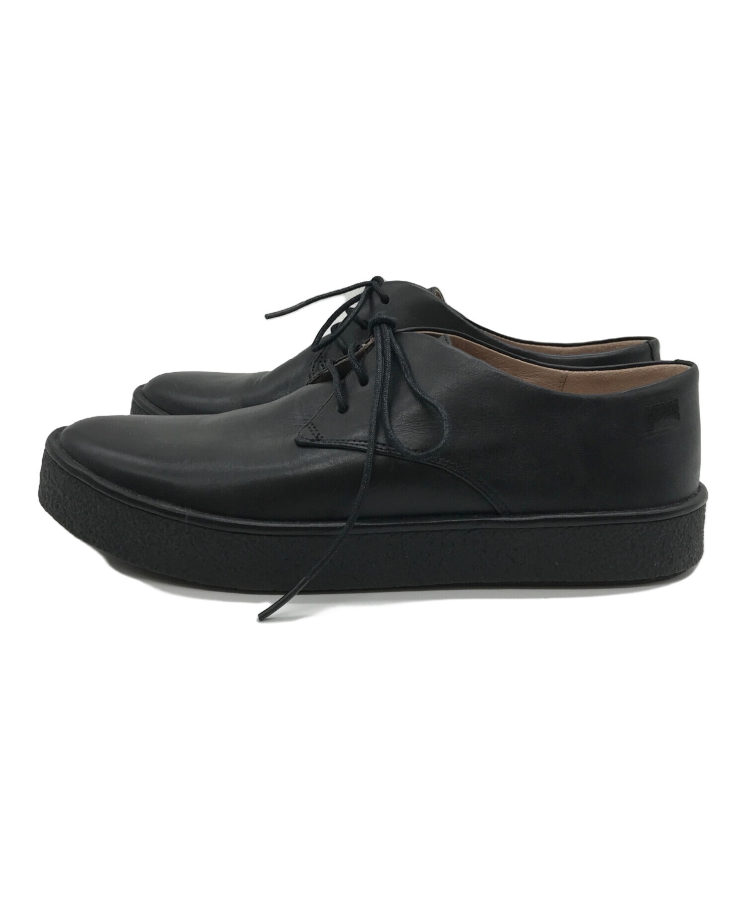 中古・古着通販】CAMPER (カンペール) レザーシューズ ブラック サイズ 