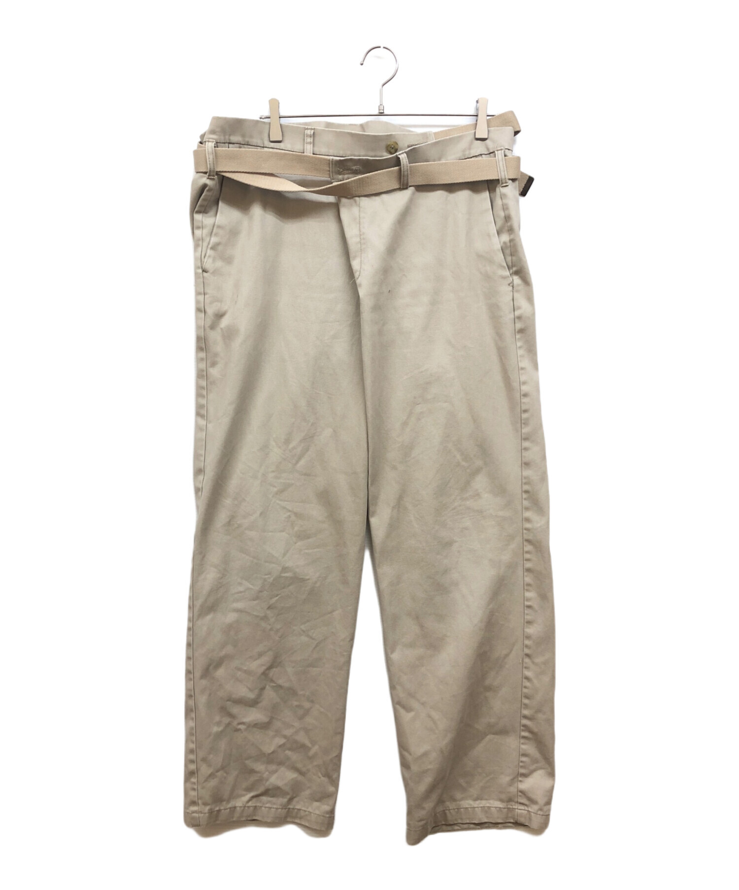 中古・古着通販】MAISON EUREKA (メゾンエウレカ) ベルトパンツ