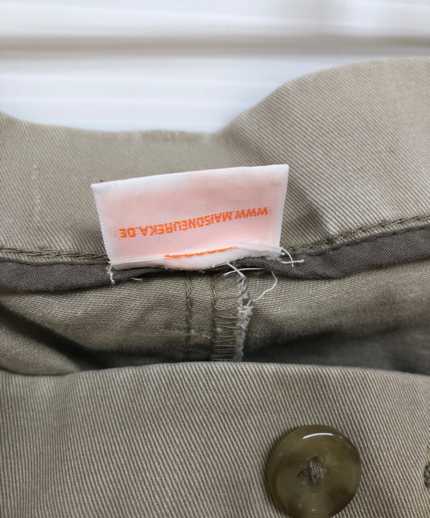 中古・古着通販】MAISON EUREKA (メゾンエウレカ) ベルトパンツ